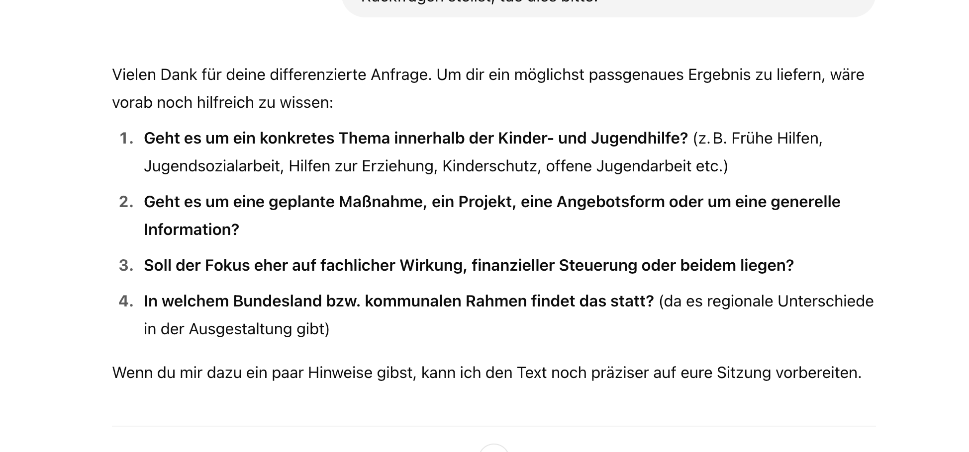 Metaprompt Kinder- und Jugendhilfe Rückfragen