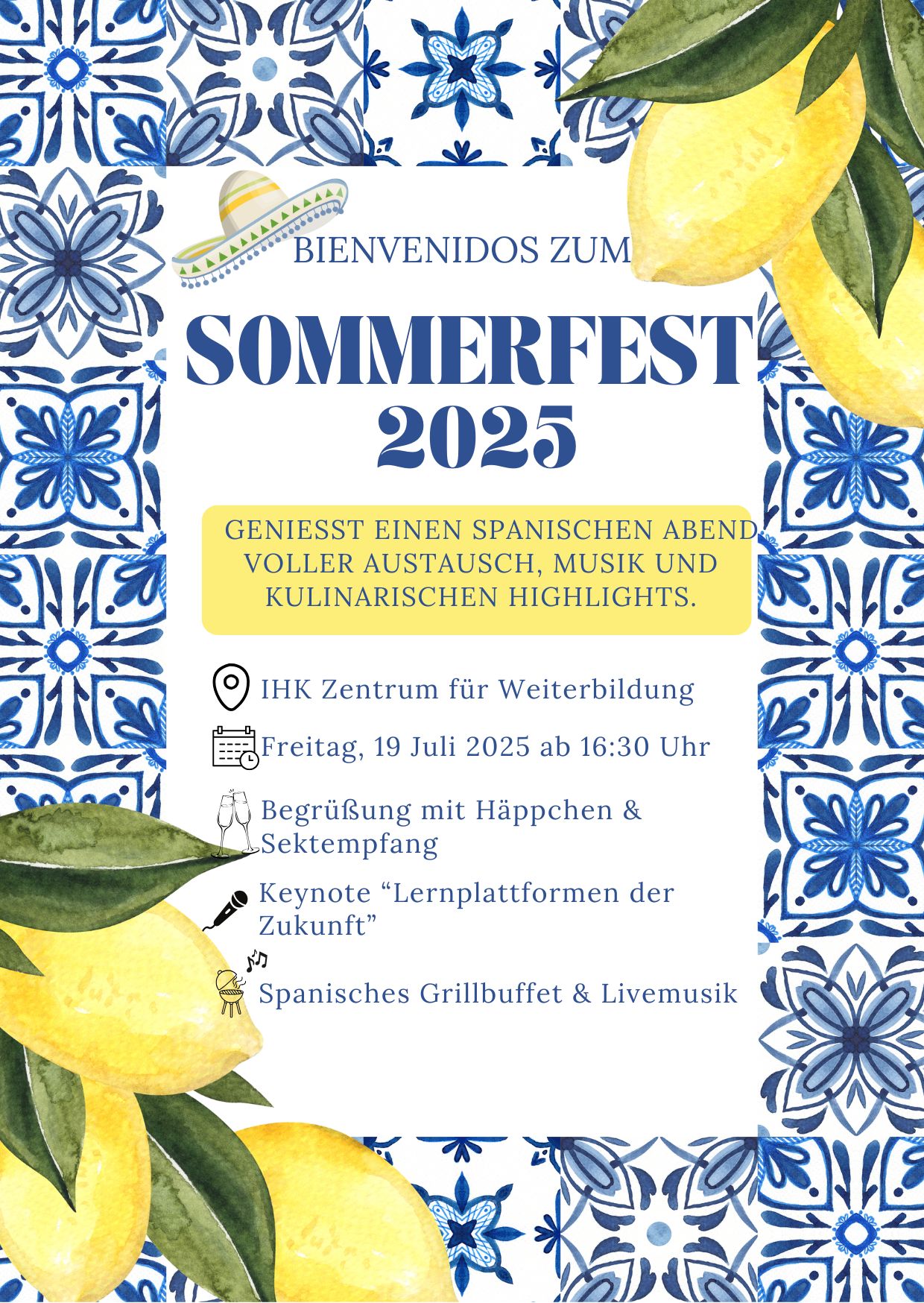 Einladung Sommerfest