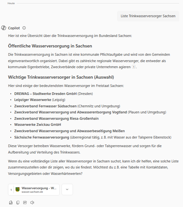 unzureichendes Eregbnis
