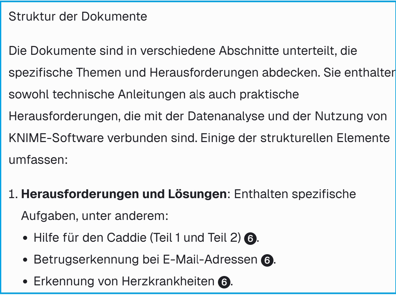 AskYourPDF_Antwort zur Struktur