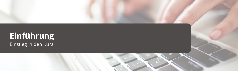 Kurseinführung