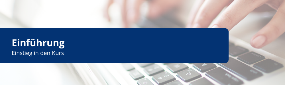 Kurseinführung